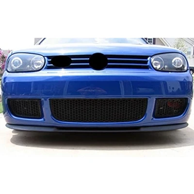 Afbeelding van Voor VW Golf 4 R32 Spoiler Lip Onderste Blade Voorbumper Zwart 2002 2005