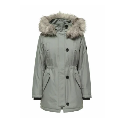 Afbeelding van ONLY Onliris CC 2023 OTW Winterjas, Dames, Maat: XS, Shadow