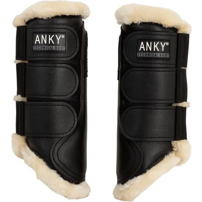 Afbeelding van Anky Gel Impact ATB22001 Beenbeschermer zwart maat:l