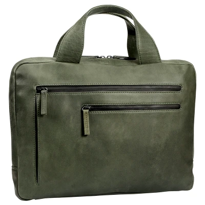 Afbeelding van Leonhard Heyden Den Haag Briefcase 1 Compartment olive