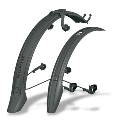 Afbeelding van Sks Spatbordset Veloflexx 65 26 27,5 Inch Zwart 2 delig