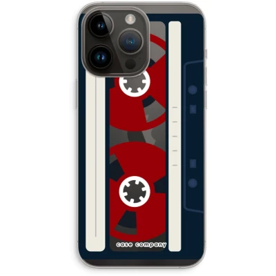 Afbeelding van Case Company® hoesje geschikt voor iPhone 14 Pro Max Here&#039;s your tape Soft Cover Telefoonhoesje Bescherming aan alle Kanten en Schermrand