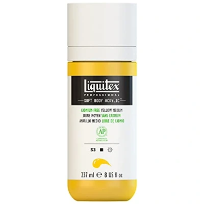 Afbeelding van Liquitex Professional Acryl Soft Body 237 ml Cadmiumvrij Geel Medium