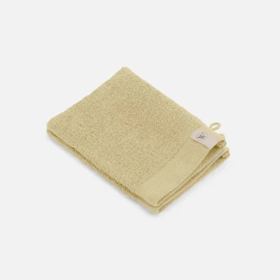 Afbeelding van 2x Walra Washandje Soft Cotton 16x21 Maisgeel