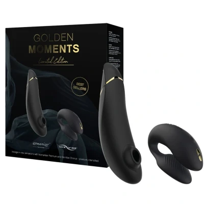 Afbeelding van Womanizer En We Vibe Golden Moments Collection In Geschenkdoos