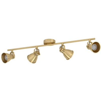 Afbeelding van EGLO Seras Spot GU10 4 lichts 77 cm Goud