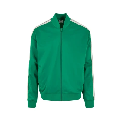 Afbeelding van Urban Classics Tennis CORE Sweater met rits, Heren, Maat: Medium, Froggreen