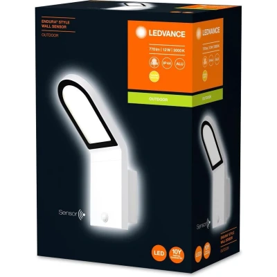 Afbeelding van wand en plafondarmatuur LED: voor muur, ENDURA® STYLE WALL / 12,20 W, 220…240 V, Warm White, 3000 K, materiaal behuizing: aluminium, IP44, 1 bundel