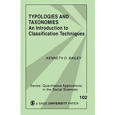 Afbeelding van Typologies And Taxonomies