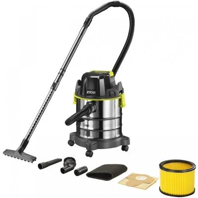 Image de RYOBI R18WDV 0 Aspirateur eau et poussière sans fil 18V ONE+ (sans batterie ni chargeur) 5133004724