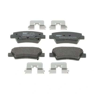 Image de 4 plaquettes de frein ferodo fdb4833