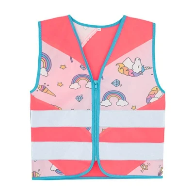 Afbeelding van Korntex Children ́s Safety Vest Action Fantasy CO² Neutral KX124K Unicorn