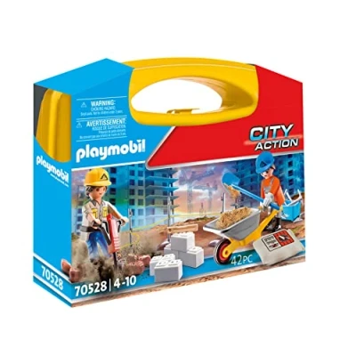 Afbeelding van Playmobil City Action Koffertje Bouwplaats 70528