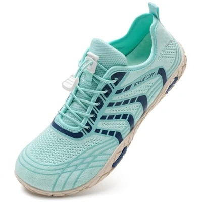 Afbeelding van Chaussures aquatiques unisexes à séchage rapide pour la plage, natation, les pieds nus, Ligne Turquoise, 41.5 EU