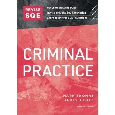 Afbeelding van Revise SQE Criminal Practice