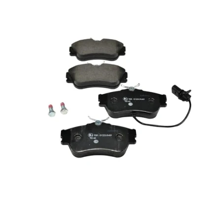 Afbeelding van HELLA 8DB 355 018 621 Remblokkenset Met slijtage waarschuwingscontact remzadelschroef VOLKSWAGEN: TRANSPORTER 4, 4 Bus