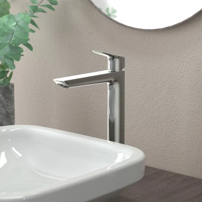 Afbeelding van hansgrohe Logis Fine wastafelmengkraan 240 zonder afvoer chroom