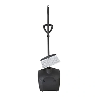 Afbeelding van Jantex lobby bezem en blik 30cm, 95(h) x 30(b) 34,5(d)cm