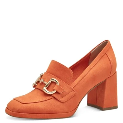 Afbeelding van Marco Tozzi 2 24416 42, mocassin voor dames, Oranje