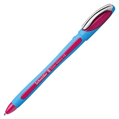 Afbeelding van Balpen Schneider Slider Memo extra breed 1.4mm roze