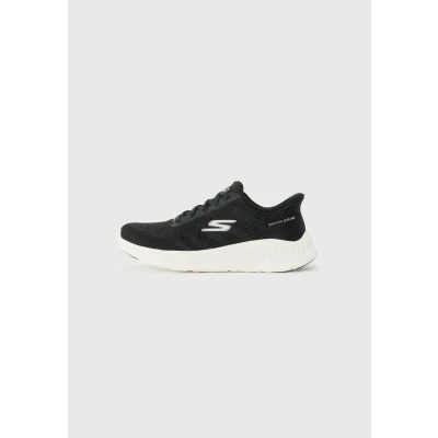 Afbeelding van Skechers GO WALK NOW Sneakers laag, Dames, Maat: 39, Black/white Textiel