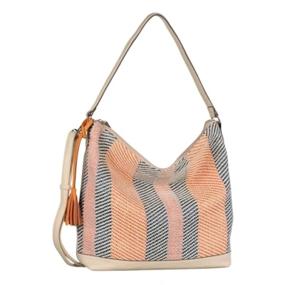 Afbeelding van Gabor Schoudertas Annett Hobo Bag Stripes Multi Beige