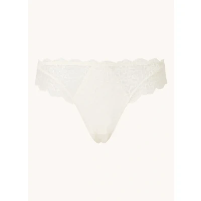 Afbeelding van Simone Pérèle dames Reve slip van kant in de kleur Lichtroze, maat: 38