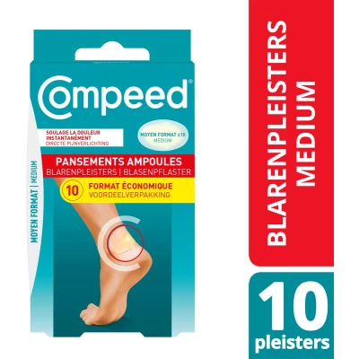 Afbeelding van Compeed® Pleister Blaren Medium voordeelverpakking (10 st.)