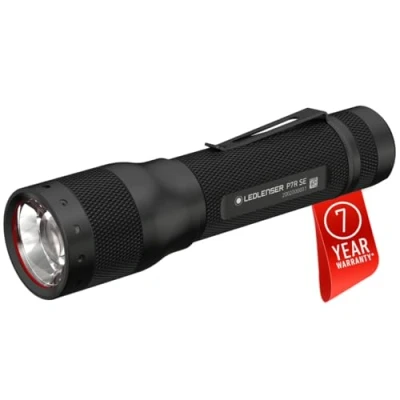 Afbeelding van Ledlenser P7R SE Oplaadbare en focusseerbare led zaklamp, tactische lamp met 1100 lumen, geavanceerde focus, 220 m verlichtingsbereik, 40 uur brandduur, stroboscoopmodus