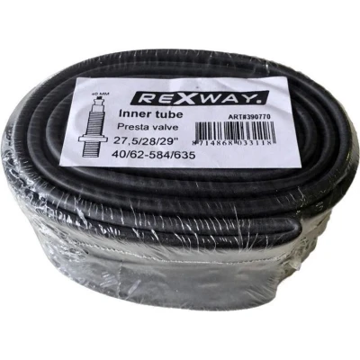 Afbeelding van Fiets binnenband 27.5/28/29 inch FV / SV Rexway