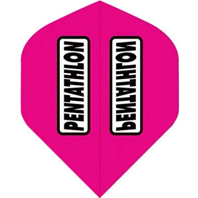 Afbeelding van ABC Darts Dart Flights Pentathlon classic Roze 10 sets (30 st.)