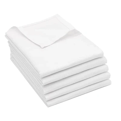 Afbeelding van Zollner set van 5 theedoeken, 50x70 cm, wit