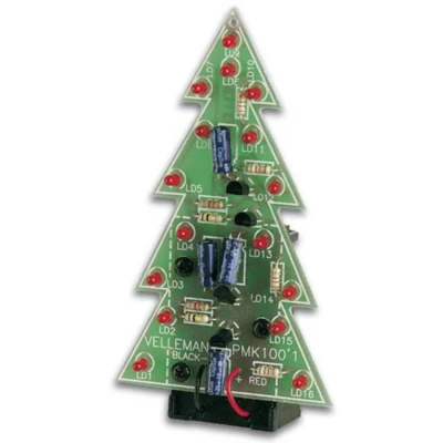 Afbeelding van KERSTBOOM MET KNIPPERENDE LEDs