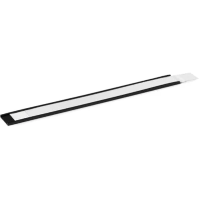 Afbeelding van Durable 171058 Etikethouder C profiel, magnetisch, herpositioneerbaar, met etiketten, L 200 x B 20 mm, antraciet, 5 stuks
