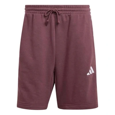 Afbeelding van adidas Sportswear Essential Three Stripes Short Korte broeken, Heren, Maat: Small, Aurora ruby/white