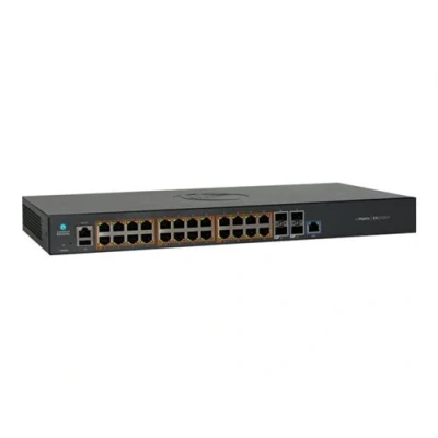 Image de Cambium Networks cnMatrix EX2028 Commutateur Géré 24 x 10/100/1000 + 4 SFP (mini GBIC) lien montant Montable sur rack CA 100 240 V