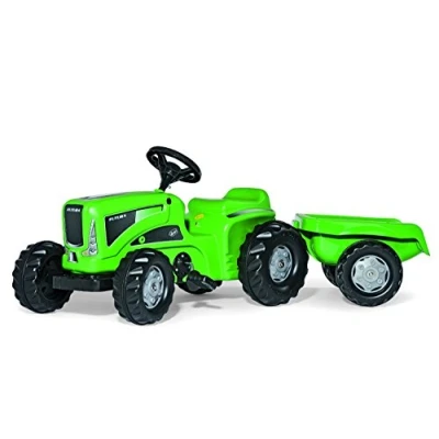 Afbeelding van Rolly toys Traptractor RollyKiddy Futura junior groen
