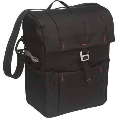 Afbeelding van New Looxs Vigo Single Fietstas Black Zwart Fietstassen