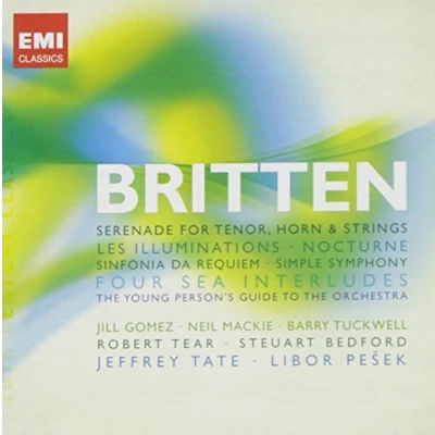 Afbeelding van Song Cycles, Sinfonia Da Requiem, Four Sea Interludes