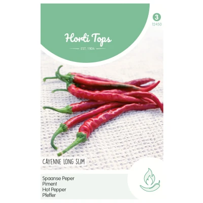 Afbeelding van Peper Cayenne, Spaanse Lange Rode Hortitops