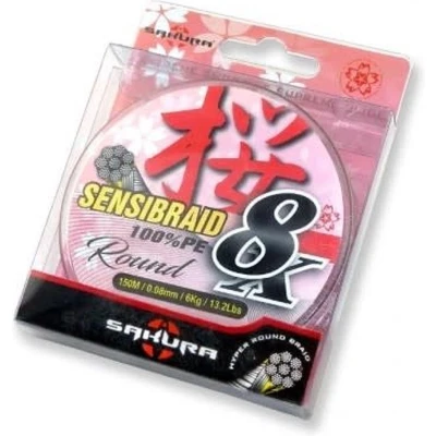 Afbeelding van Sakura Sensibraid Smoke 8X Braid (150m) Maat : 0.06mm