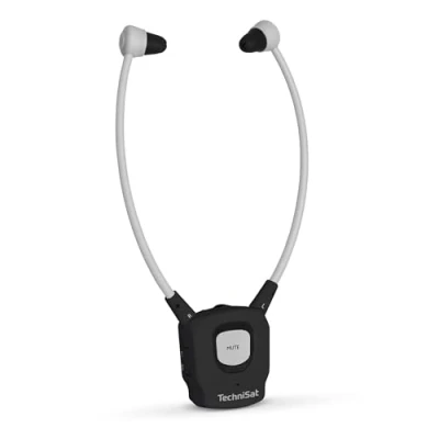 Afbeelding van TechniSat STEREOMAN ISI 3 draadloze stereo hoofdtelefoon met accu, zonder zender, alleen compatibel 3, zwart