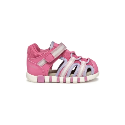 Afbeelding van Geox B Iupidoo Gir sandalen voor babymeisjes, donkerroze lila, 21 EU