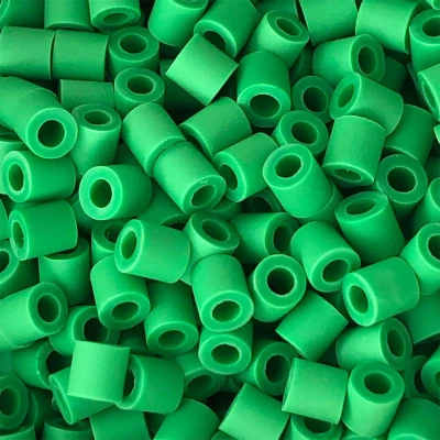 Afbeelding van Nabbi biobeads strijkkralen groen 1000st