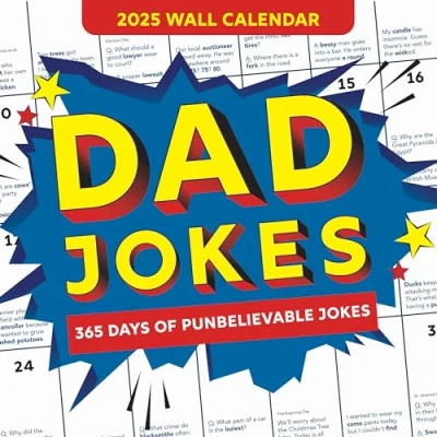 Afbeelding van 2025 Dad Jokes Wall Calendar: 365 Days of Punbelievable