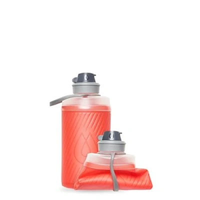 Afbeelding van Hydrapak Flux Opvouwbare wandelwaterfles (750 ml) BPA vrije schroefsluiting, ultralicht en morsbestendig Redwood rood