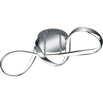 Afbeelding van Trio Perugia Plafondlamp Chroom