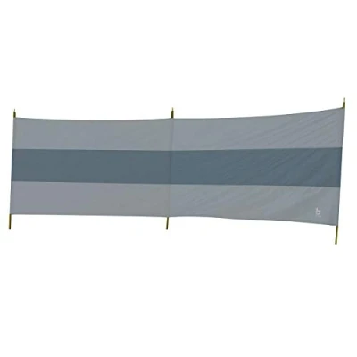 Image de Bo Camp Brise vent Brendan 335x120 cm Gris et anthracite