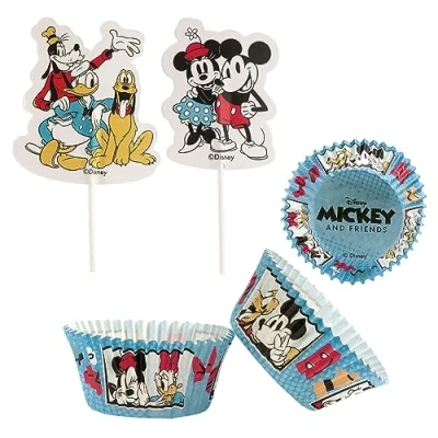 Afbeelding van Dekora Disney Mickey And Friends Cupcake Decorating Kit