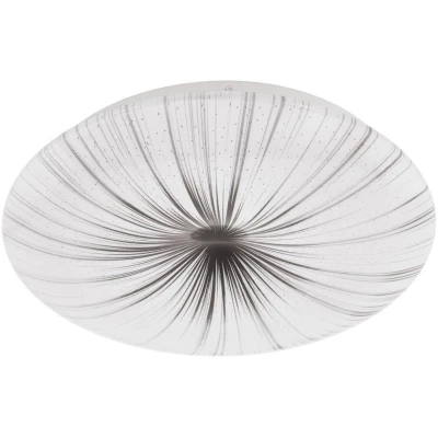 Afbeelding van EGLO Nieves Wandlamp/Plafondlamp LED Ø 31 cm Wit/Zilver